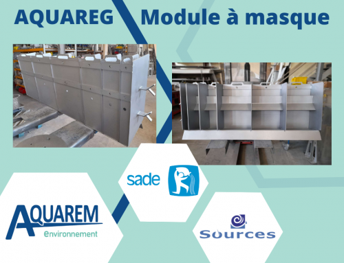 Conception et fabrication de 2 modules à masque pour nos clients SADE Direction régionale Centre Est et SOURCES à Nanterre.