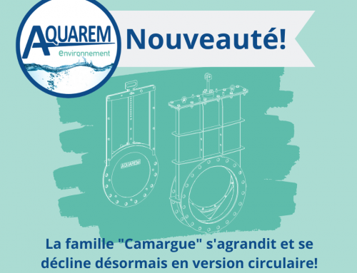 Nouveauté! La vanne “Camargue” version circulaire.