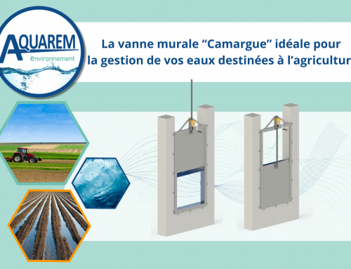 Notre vanne “Camargue”: équipement idéal pour une application agricole.